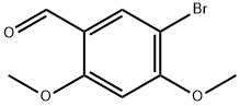 5-BROMO-2,4-DIMETHOXYBENZALDEHYDE Structural