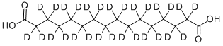 1,16-HEXADECANEDIOIC-D28 ACID Structural