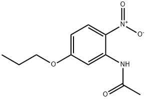 4-PROPOXY-2-NITROACETANILINE Structural