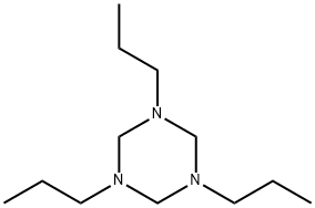 1,3,5-TRI-N-PROPYL HEXAHYDRO-S-TRIAZINE Structural