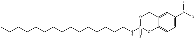 6-Nitro-N-pentadecyl-4H-1,3,2-benzodioxaphosphorin-2-amine 2-sulfide