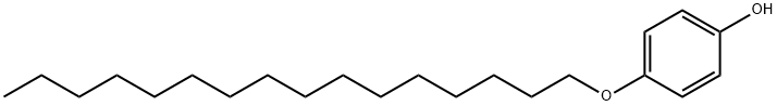 p-Hexadecyloxyphenol Structural