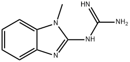 Guanidine, (1-methyl-1H-benzimidazol-2-yl)- (9CI) Structural