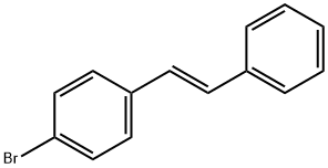 (E)-1-Phenyl-2-(4-bromophenyl)ethene Structural