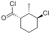 Cyclohexanecarbonyl chloride, 3-chloro-2-methyl-, (1alpha,2alpha,3beta)- (9CI) Structural