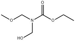 ethyl (hydroxymethyl)(methoxymethyl)carbamate Structural