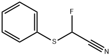 FLUORO(PHENYLTHIO)ACETONITRILE Structural