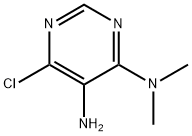 6-CHLORO-N4,N4-DIMETHYL-PYRIMIDINE-4,5-DIAMINE Structural