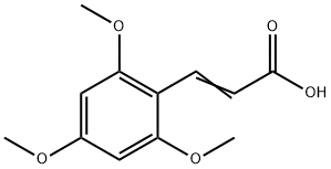 2,4,6-TRIMETHOXYCINNAMIC ACID Structural