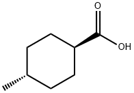 trans-4-Methylcyclohexanecarboxylic acid Structural