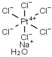 SODIUM HEXACHLOROPLATINATE(IV) HEXAHYDRATE Structural