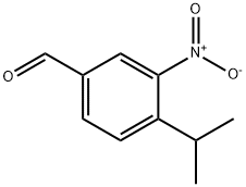 4-ISOPROPYL-3-NITRO-BENZALDEHYDE Structural