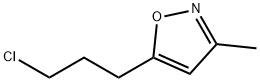 Isoxazole, 5-(3-chloropropyl)-3-methyl- (9CI) Structural