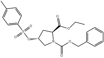 (2R, 4R)-4-(TOLUENE-4-SULFONYLOXY)-1-[BENZYLOXYCARBONYL]-PYRROLIDINE-2-ETHYLCARBOXYLATE