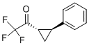 Ethanone, 2,2,2-trifluoro-1-(2-phenylcyclopropyl)-, (1S-trans)- (9CI) Structural