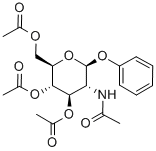 PHENYL 2-ACETAMIDO-3,4,6-TRI-O-ACETYL-2-DEOXY-BETA-D-GLUCOPYRANOSIDE Structural