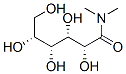 N,N-dimethyl-D-gluconamide  Structural
