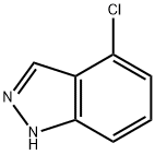 4-CHLORO (1H)INDAZOLE Structural