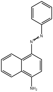 4-PHENYLAZO-1-NAPHTHYLAMINE Structural