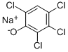 2,3,4,6-TETRACHLOROPHENOL SODIUM SALT Structural