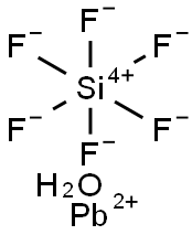 Lead(II) hexafluorosilicate dihydrate. Structural
