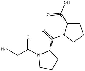 H-GLY-PRO-PRO-OH Structural