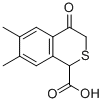 6,7-DIMETHYL-3,4-DIHYDRO-1H-2-BENZOTHIOPYRAN-4-ON-1-CARBOXYLIC ACID