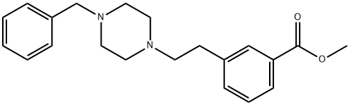 Methyl 3-(2-(4-(phenylmethyl)-1-piperazinyl)ethyl)benzoate