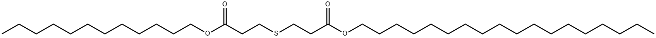 octadecyl 3-[[3-(dodecyloxy)-3-oxopropyl]thio]propionate Structural