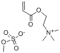 2-TRIMETHYLAMMONIUM ETHYL ACRYLATE METHOSULFATE Structural