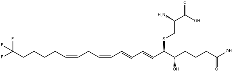 20,20,20-TRIFLUOROLEUKOTRIENE E4 Structural