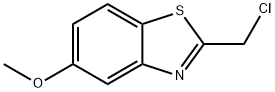 Benzothiazole, 2-(chloromethyl)-5-methoxy- (9CI) Structural