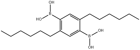 2,5-BIS(HEXYL)-1,4-BENZENEBIS(BORONIC ACID)