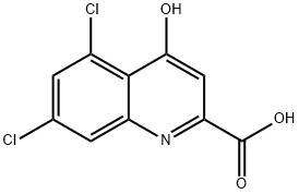 5,7-DICHLOROKYNURENIC ACID SODIUM SALT Structural