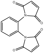 N,N'-O-PHENYLENEDIMALEIMIDE Structural