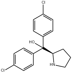 BIS(P-CHLOROPHENYL)-(2R)PYRROLIDINE METHANOL