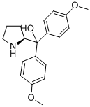 (S)-ALPHA,ALPHA-BIS(4-METHOXYPHENYL)-2-PYRROLIDINEMETHANOL Structural