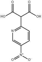 (5-NITRO-2-PYRIDINYL)PROPANEDIOIC ACID Structural