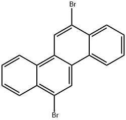 6,12-Dibromochrysene Structural