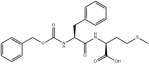 Z-PHE-MET-OH Structural