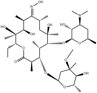 ERYTHROMYCIN OXIME Structural Picture