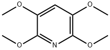 Pyridine, 2,3,5,6-tetramethoxy- (8CI) Structural
