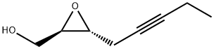 Oxiranemethanol,  3-(2-pentynyl)-,  trans-  (9CI) Structural