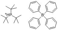 TRI-TERT-BUTYLPHOSPHONIUM TETRAPHENYLBORATE Structural