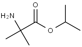 Alanine, 2-methyl-, 1-methylethyl ester (9CI) Structural