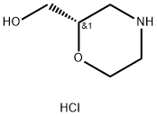 2-MorpholineMethanol, hydrochloride, (2S)- Structural