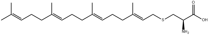 geranylgeranylcysteine Structural