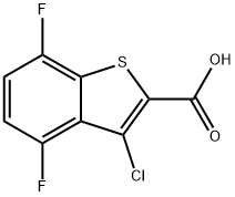 3-chloro-4,7-difluorobenzo[b]thiophene-2-carboxylic acid