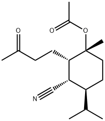 (1S,2S,3R,6S)-3-ACETOXY-3-METHYL-6-(1-METHYLETHYL)-2-(3-OXOBUTYL) CYCLOHEXANENITRILE