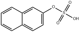 2-naphthyl sulfate Structural